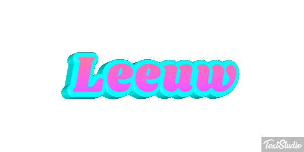 Leeuw Tekst effect