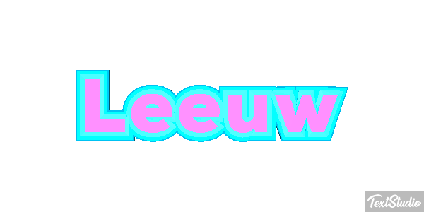 Leeuw Tekst effect