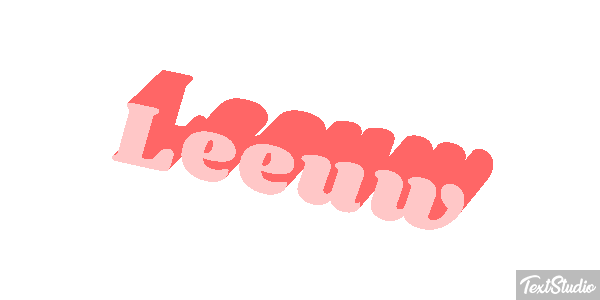 Leeuw Tekst effect