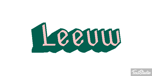 Leeuw Tekst effect