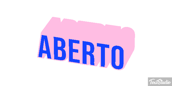 Aberto Effetto testo