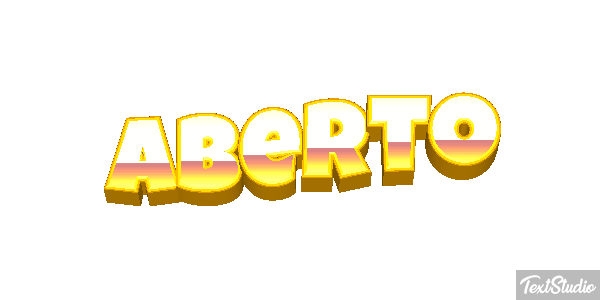 Aberto Effetto testo