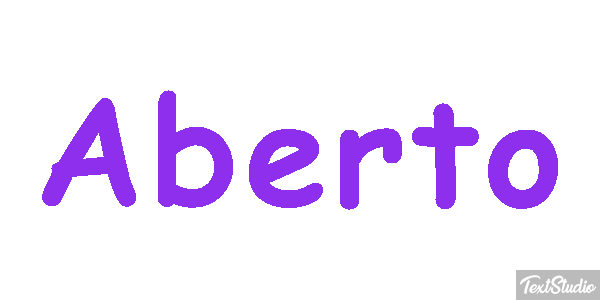 Aberto Effetto testo