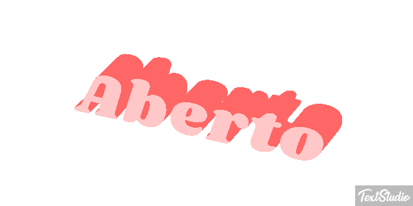 Aberto Effetto testo