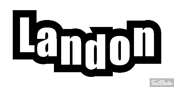 Landon Efekt tekstowy