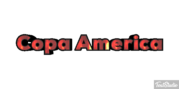 Copa America Tekst effect