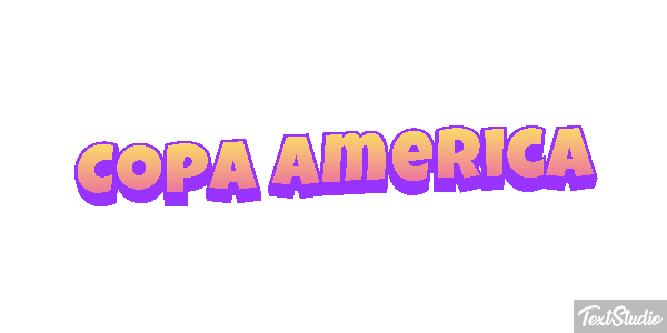 Copa America Tekst effect