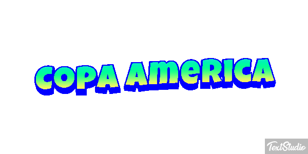 Copa America Tekst effect