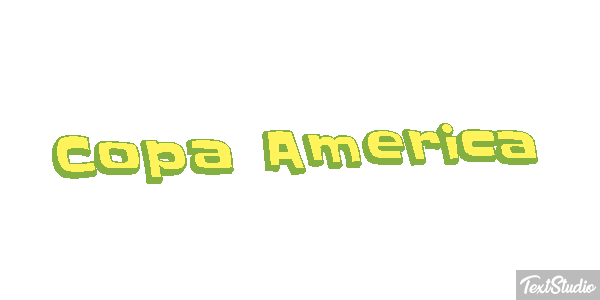 Copa America Tekst effect