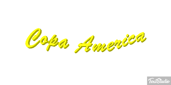 Copa America Tekst effect