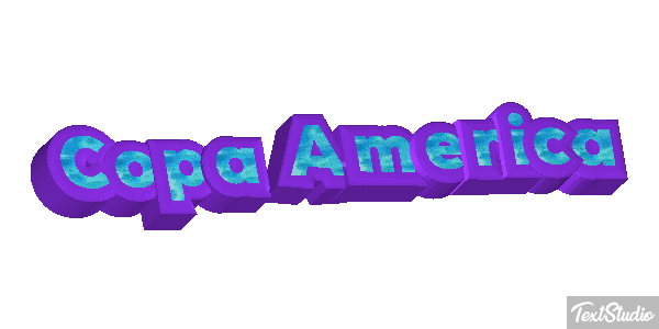 Copa America Tekst effect