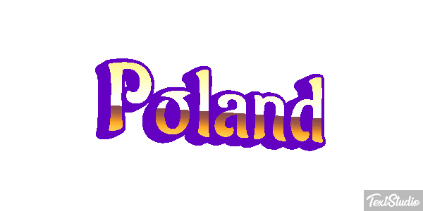 Poland テキスト効果