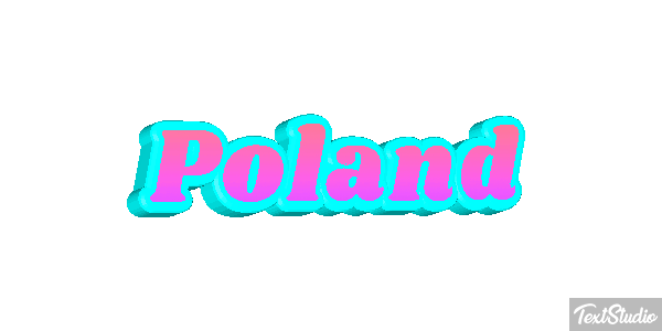 Poland テキスト効果