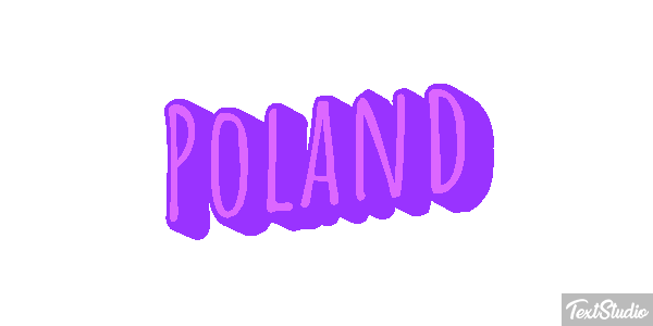 Poland テキスト効果