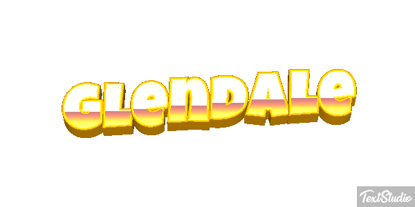 Glendale Texteffekt