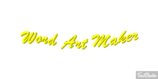Word Art Maker Effetto testo