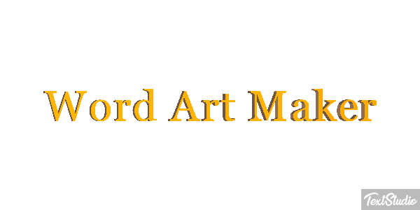 Word Art Maker Effetto testo
