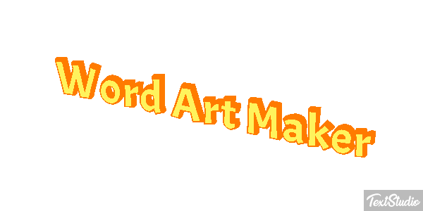 Word Art Maker Effetto testo