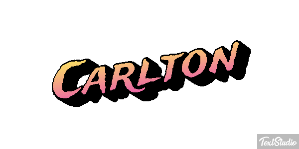 Carlton Effetto testo