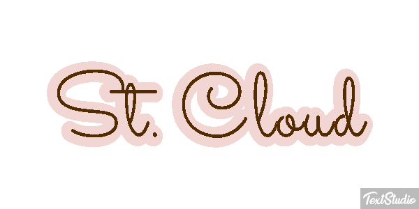St. Cloud Tekst effect