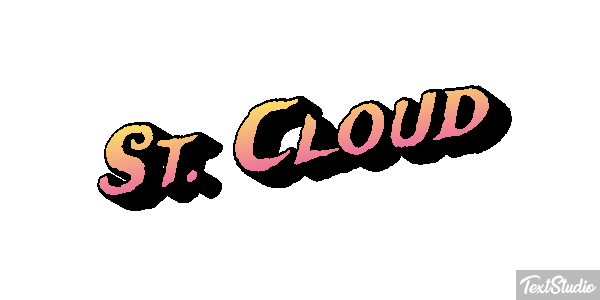 St. Cloud Tekst effect