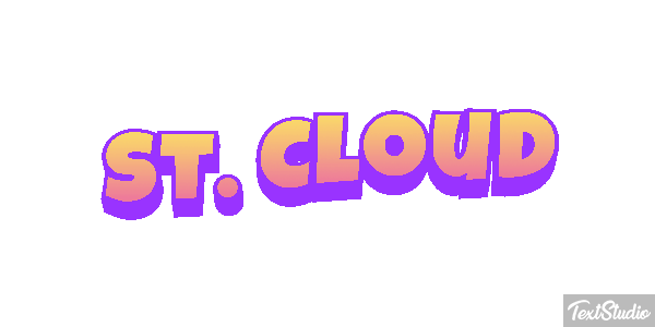 St. Cloud Tekst effect