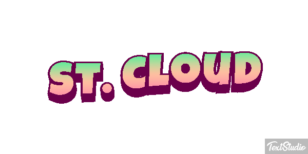 St. Cloud Tekst effect