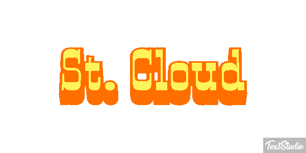 St. Cloud Tekst effect