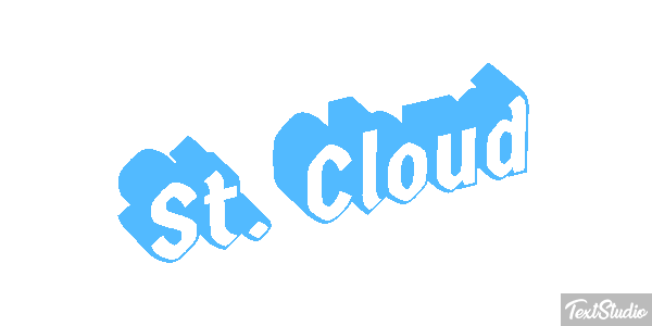 St. Cloud Tekst effect