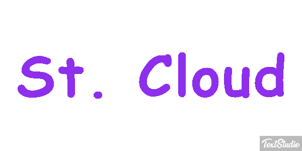 St. Cloud Tekst effect