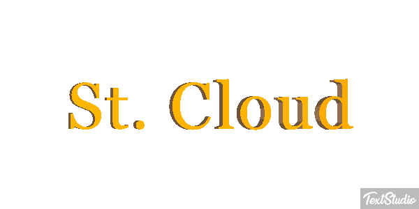 St. Cloud Tekst effect