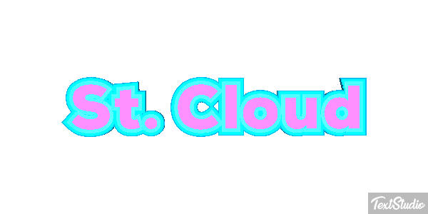 St. Cloud Tekst effect