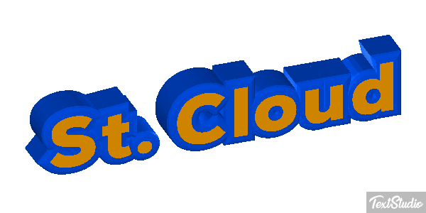 St. Cloud Tekst effect