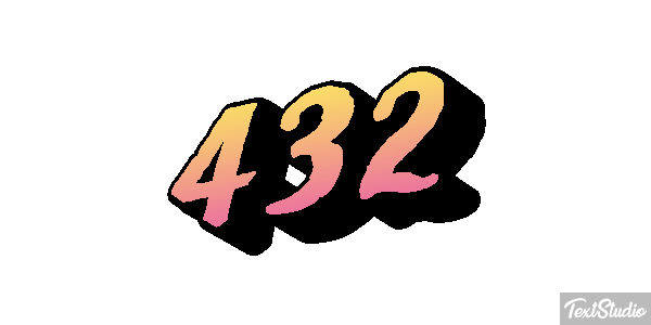 432 Effet de texte