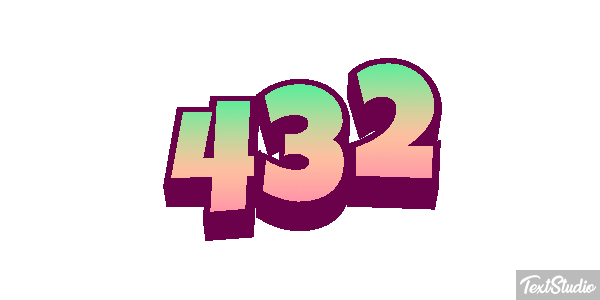 432 Effet de texte