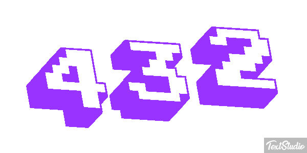 432 Effet de texte