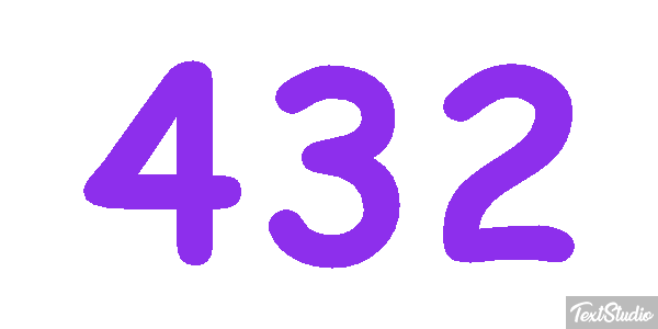432 Effet de texte