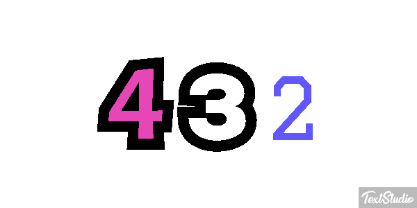 432 Effet de texte