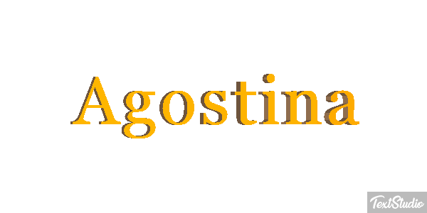 Agostina Effetto testo