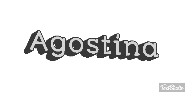 Agostina Effetto testo
