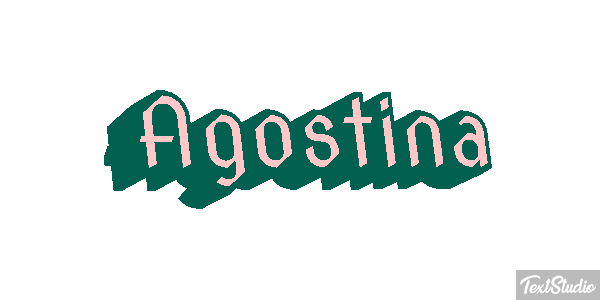 Agostina Effetto testo
