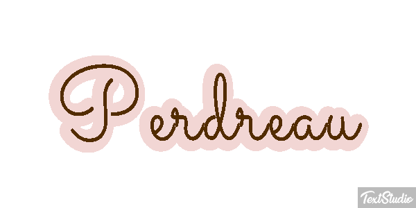 Perdreau Effetto testo