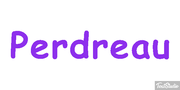 Perdreau Effetto testo