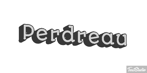 Perdreau Effetto testo