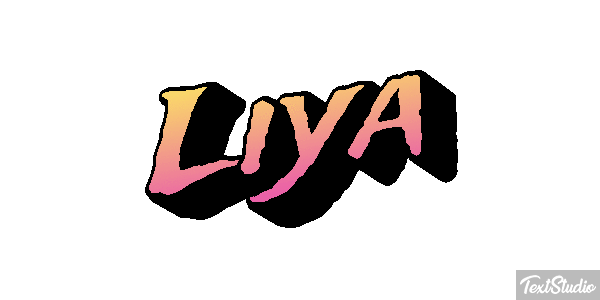 Liya Text effect