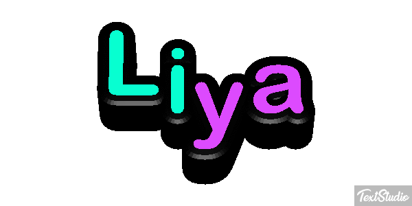 Liya Text effect