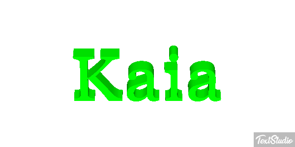 Kaia Efekt tekstowy