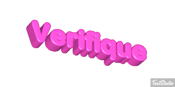 Verifique Text effect