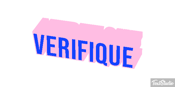 Verifique Text effect