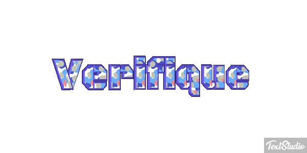 Verifique Text effect
